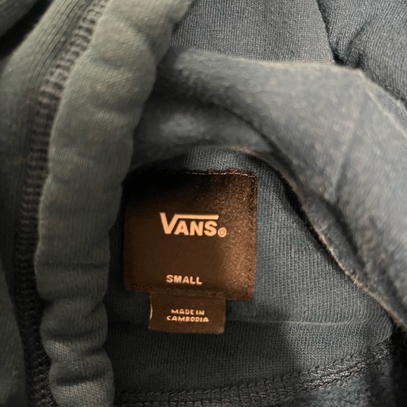 Vans Off The Wall Navy Hoodie - Picture 2 of 3